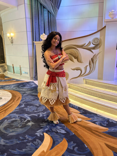 Moana on Disney Cruise Line