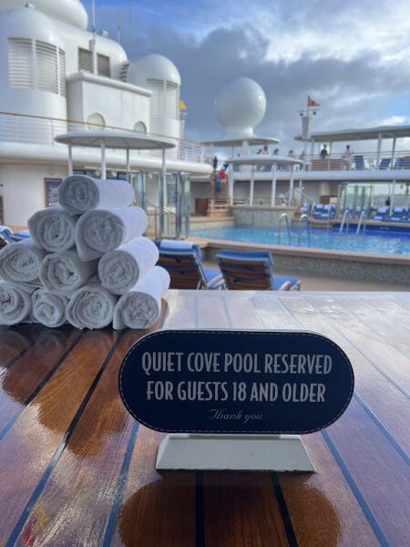 Quiet Cove on Disney Magic